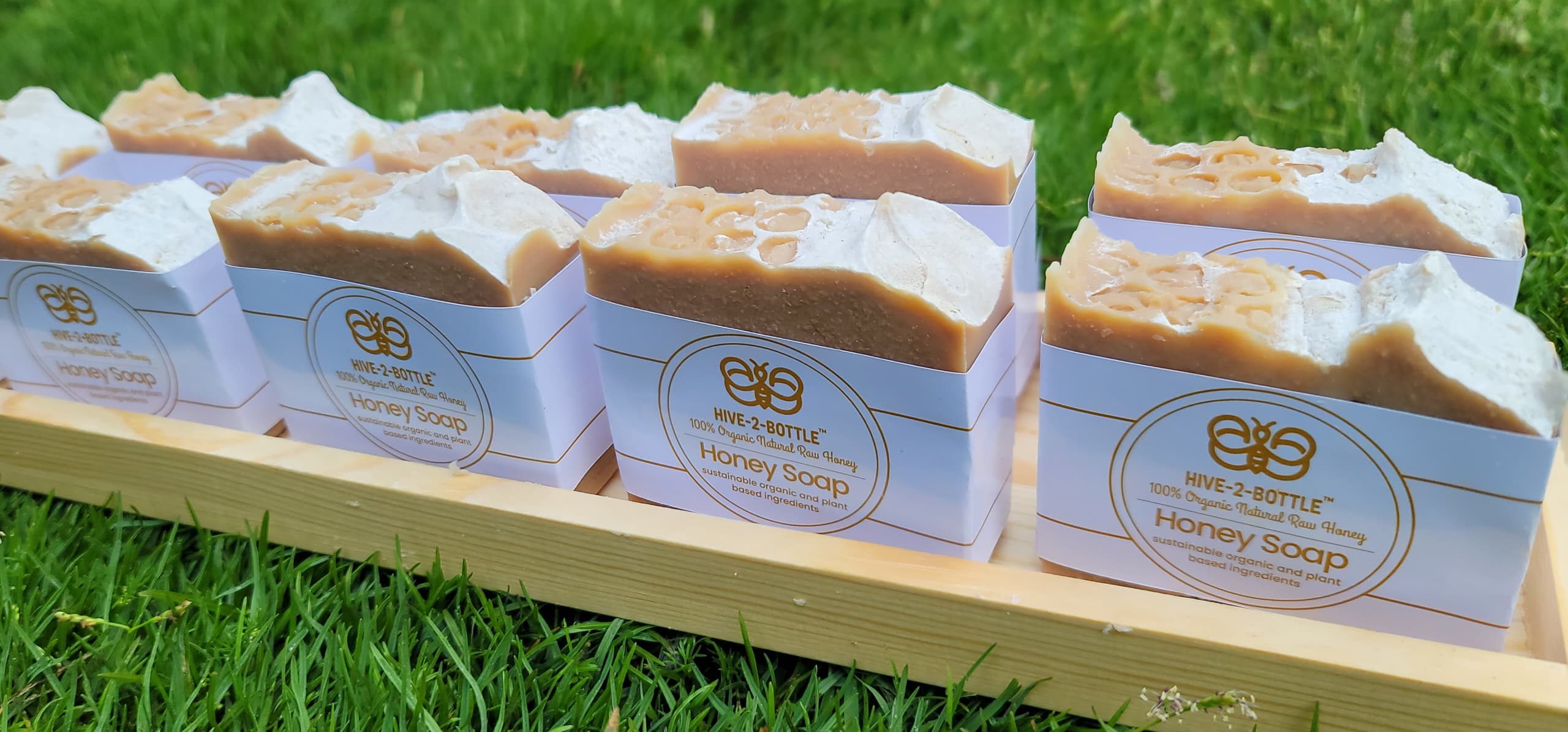 Honey organic bar soap