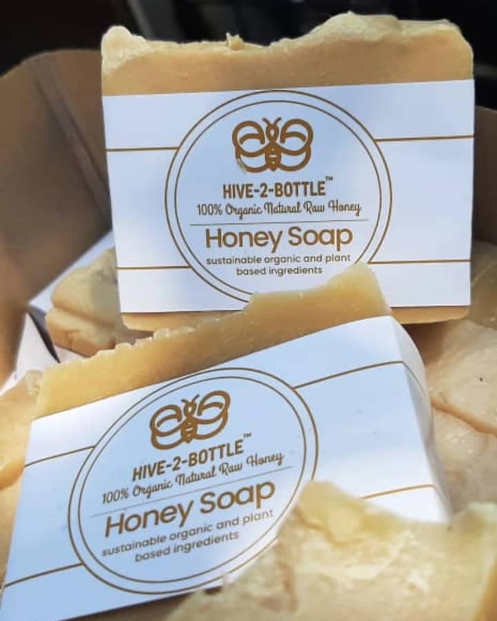 Honey organic bar soap